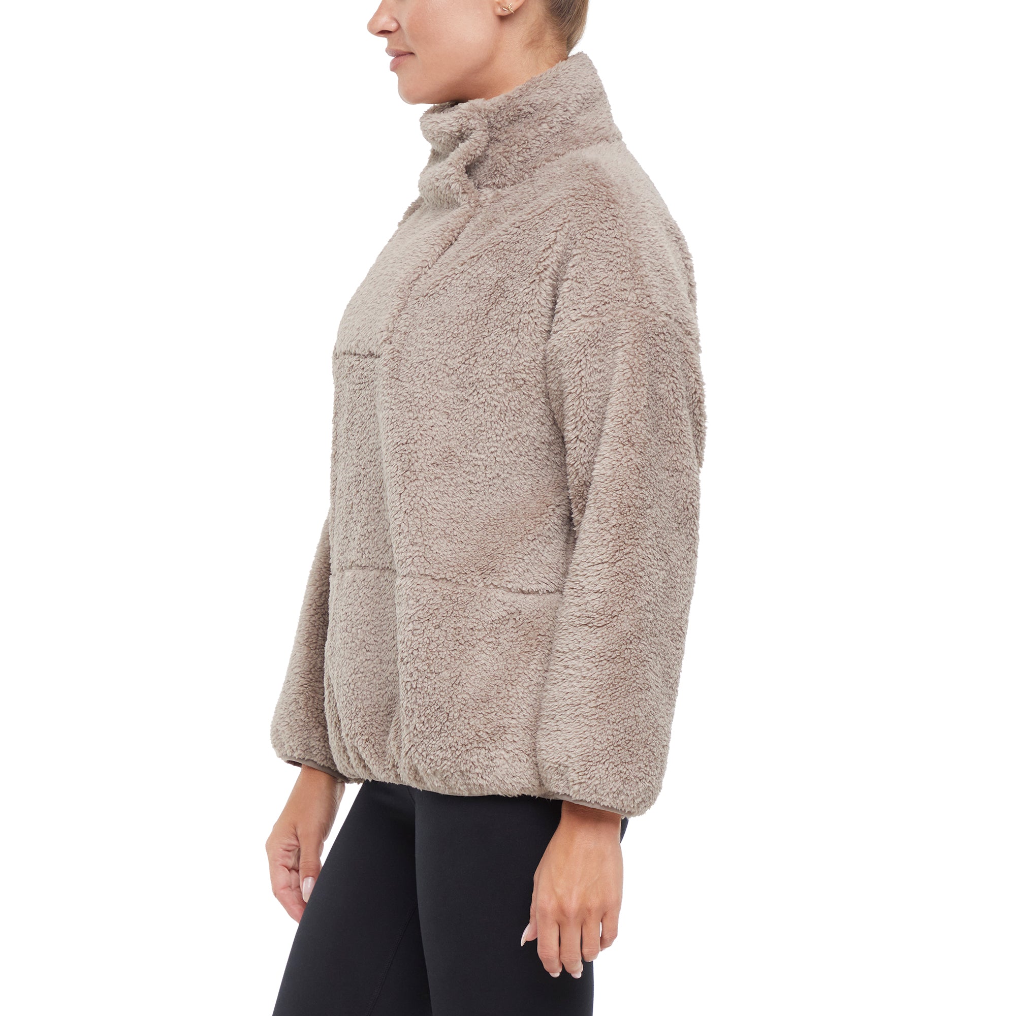 Stevie Mock Neck - Cinder