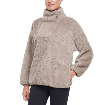 Stevie Mock Neck - Cinder