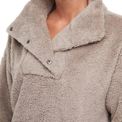 Stevie Mock Neck - Cinder