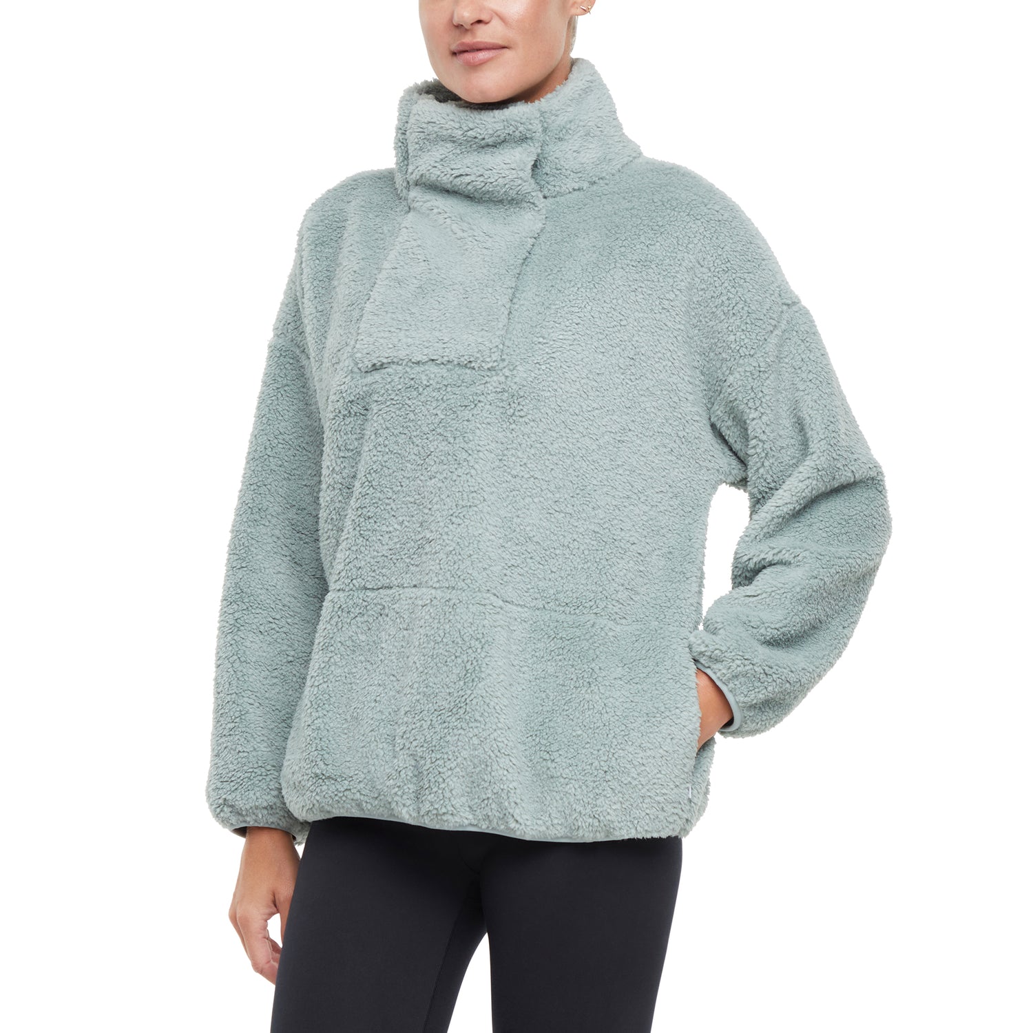 Stevie Mock Neck - Chinois Green