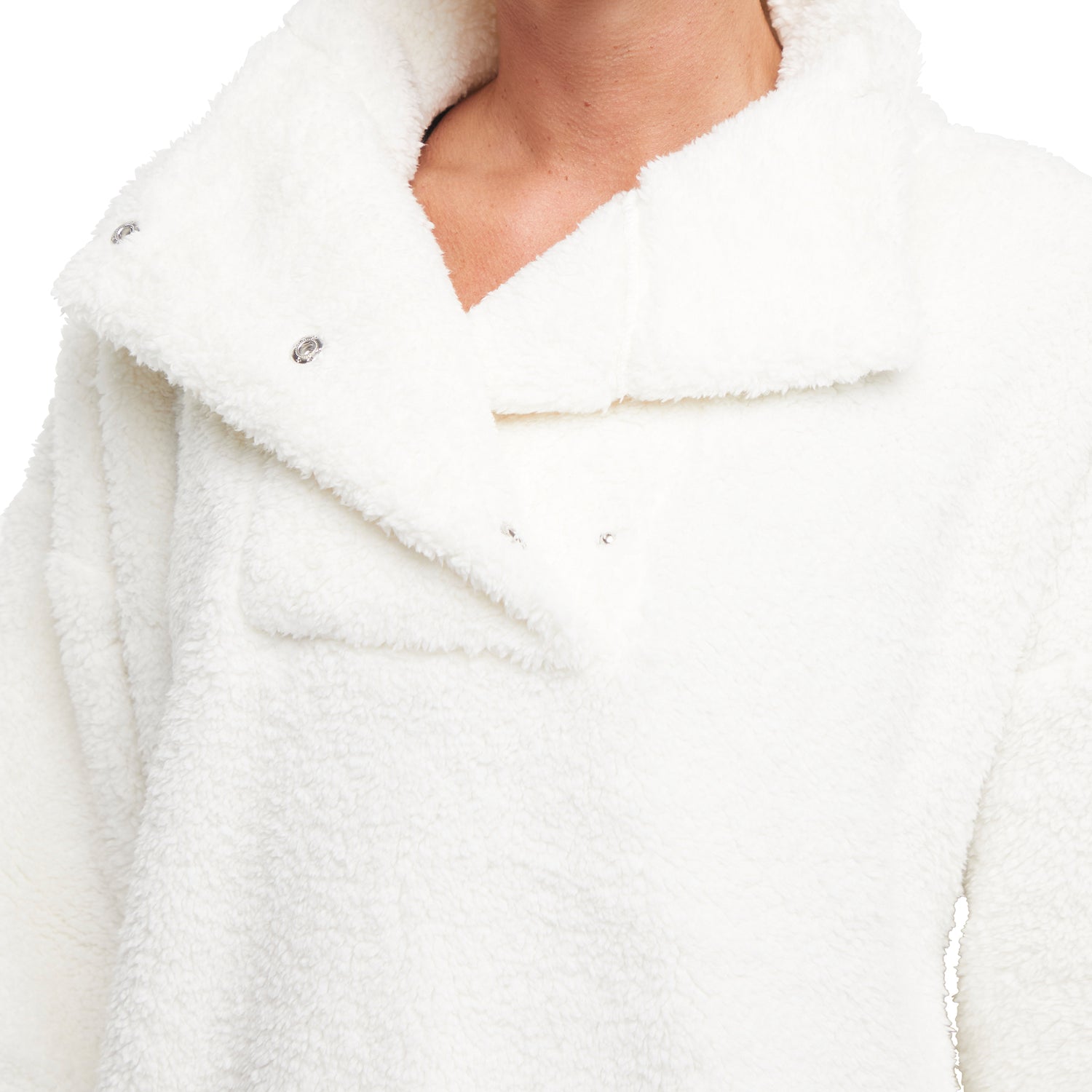 Stevie Mock Neck - Coconut Milk