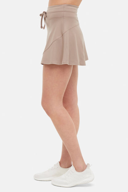 Georgina Skort - Taupe Gray
