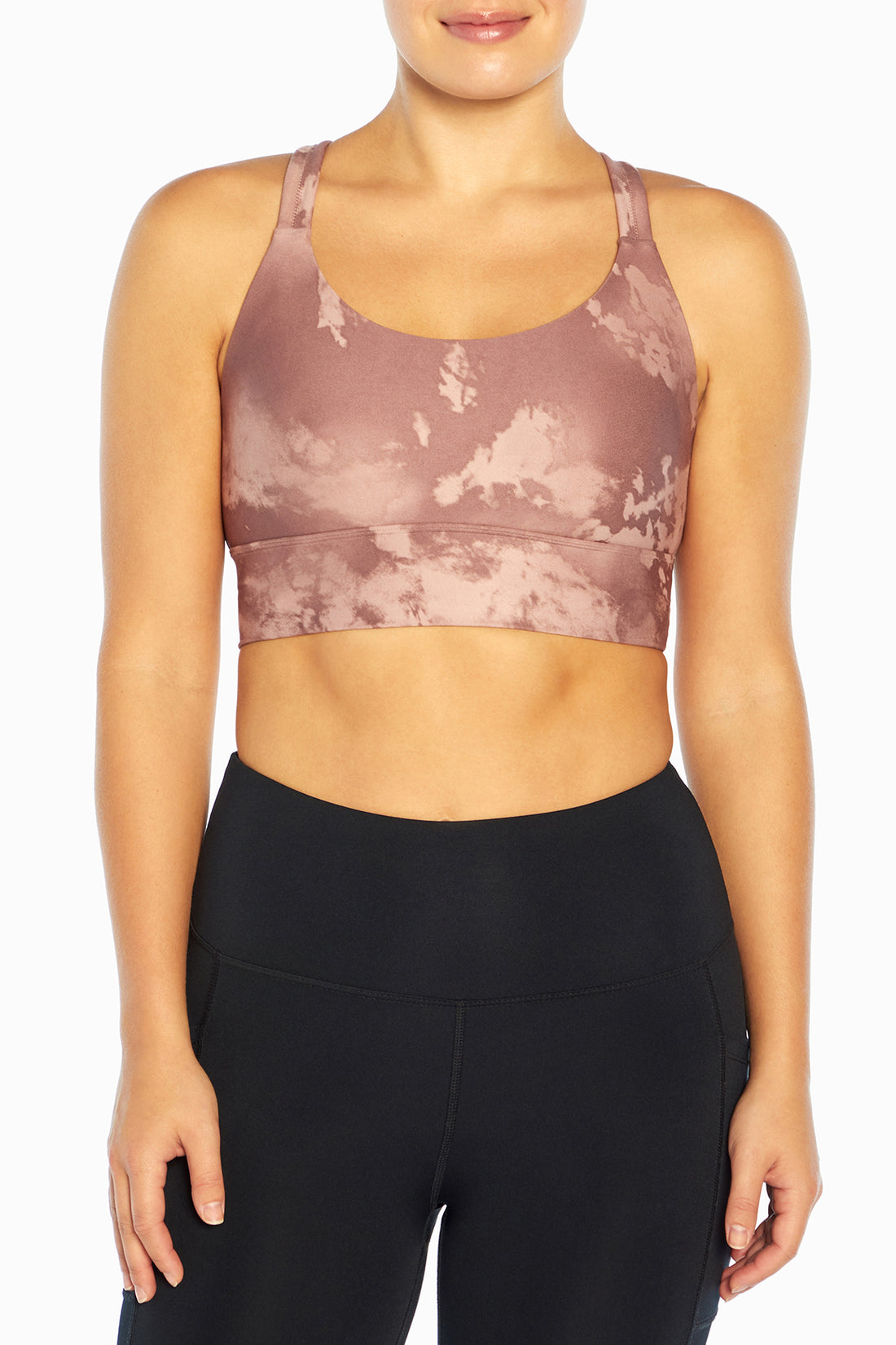 Lacey Sport Bra (Deauville Mauve Tie Dye Storm)