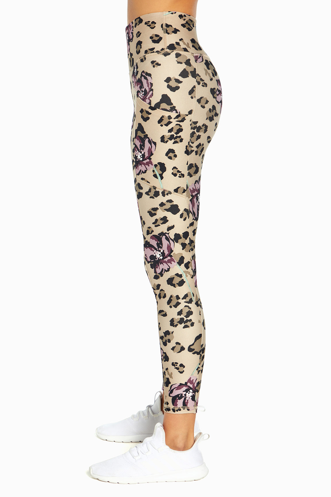 Eclipse Printed Legging (Valerian Leopard Floral)