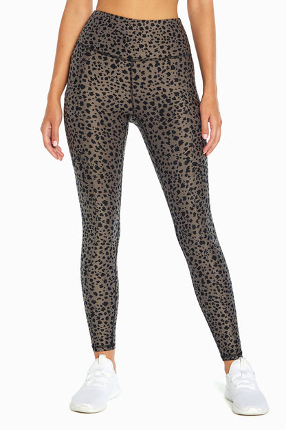 Eclipse Printed Legging (Grey Torn Animal)