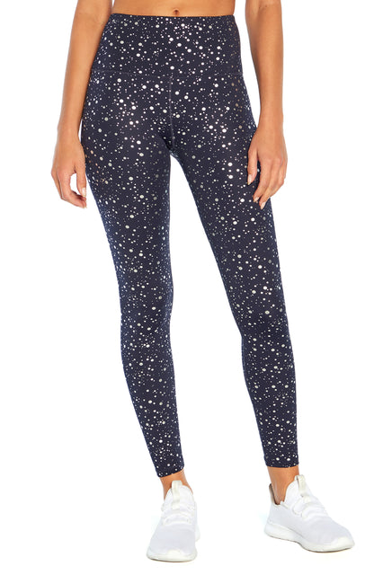 Tracy Legging (Midnight Blue Starbust Foil)