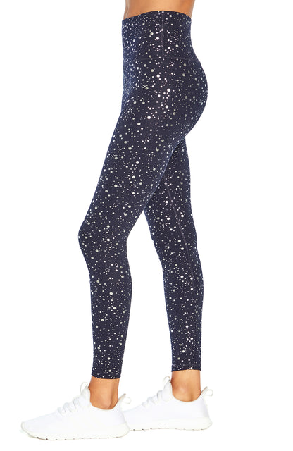 Tracy Legging (Midnight Blue Starbust Foil)
