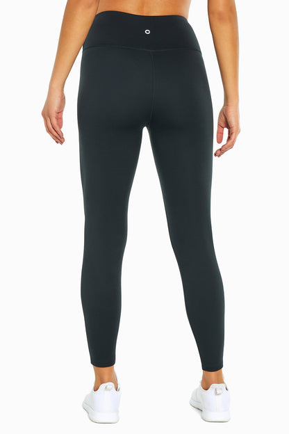 Pearl Zip Legging (Black)