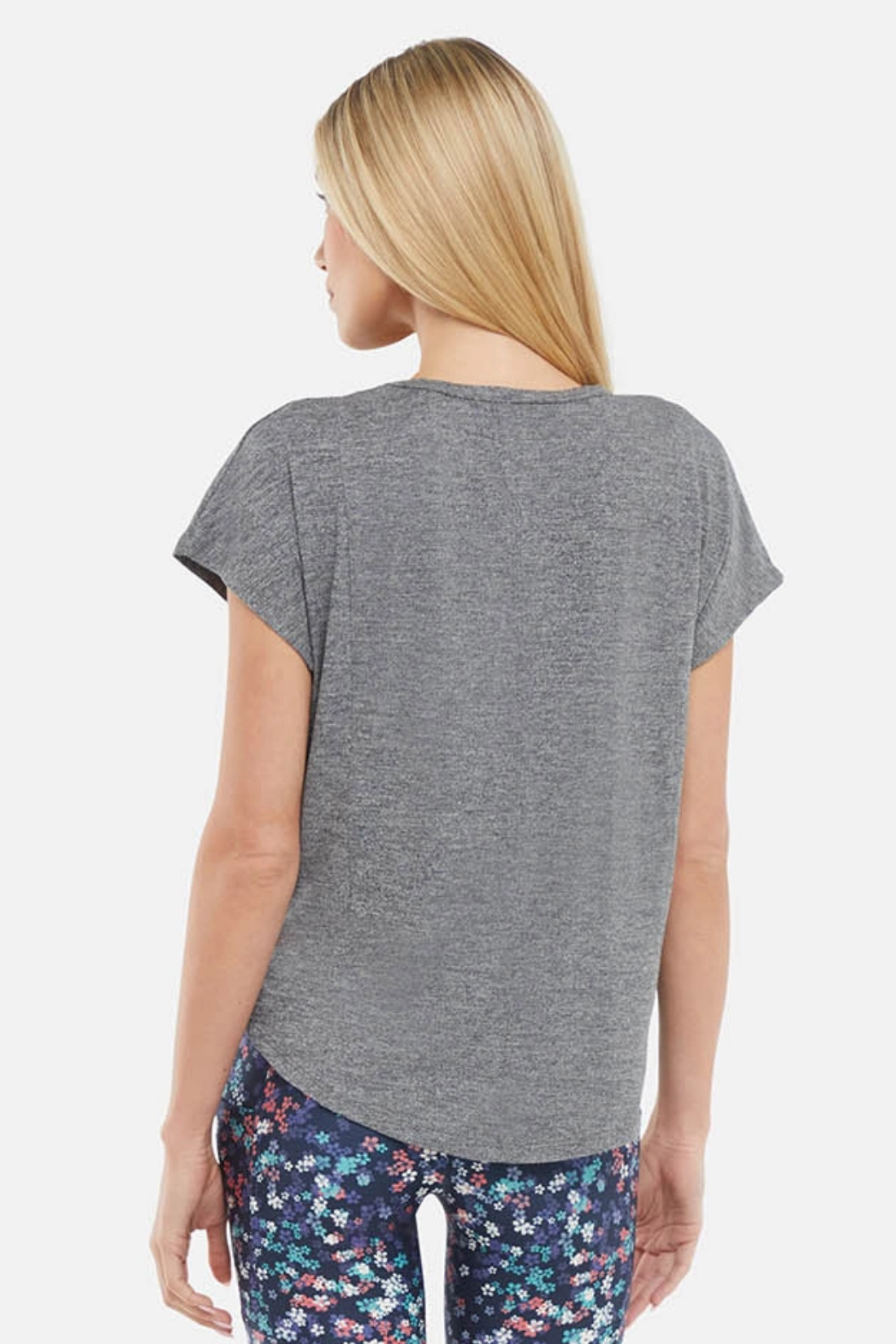 Sonia Short Sleeve Top - H.Black