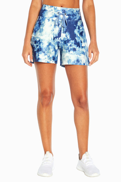 Mona Short (Bright Cobalt Magic Hurricane Wash)