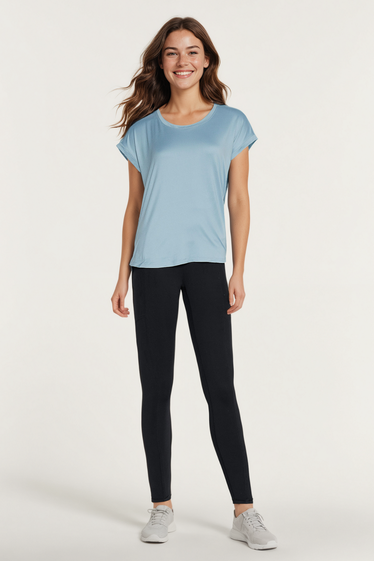 Mara Short Sleeve (Ashley Blue)