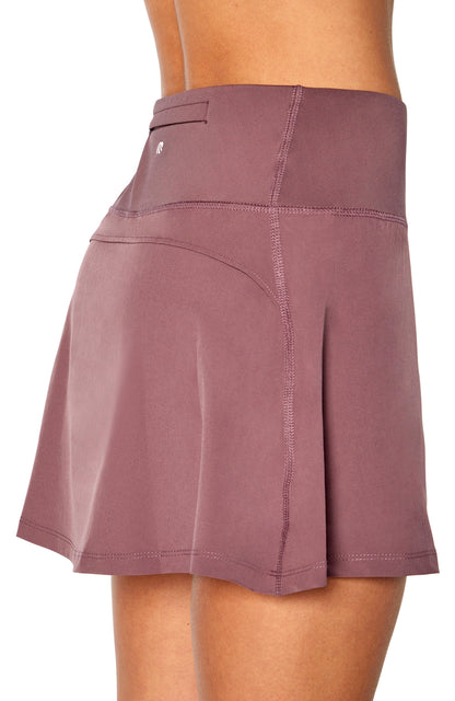 Carla Skort (Black Plum)