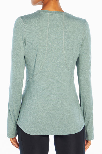 Baseline Long Sleeve (Heather Hydro)