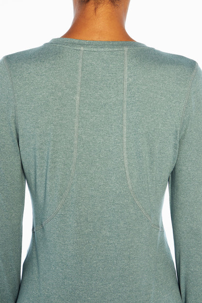 Baseline Long Sleeve (Heather Hydro)