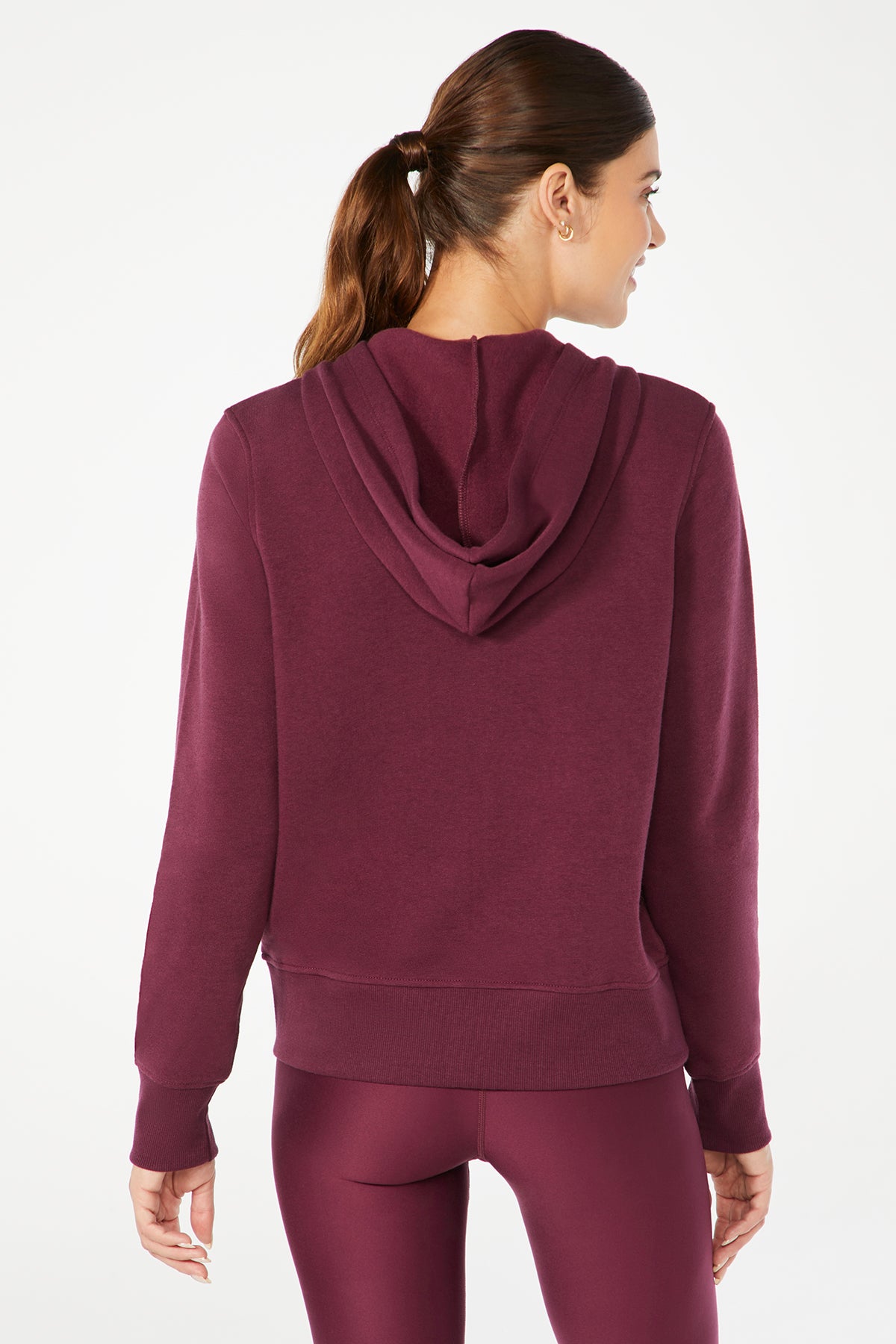 Sofie Hoodie Jacket (Grape Wine)