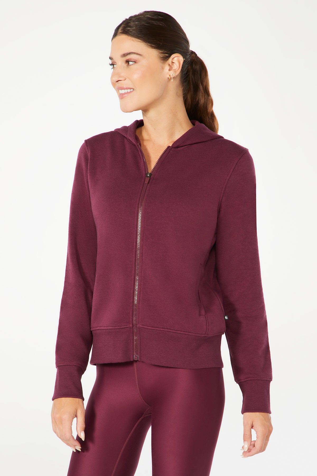 Sofie Hoodie Jacket (Grape Wine)