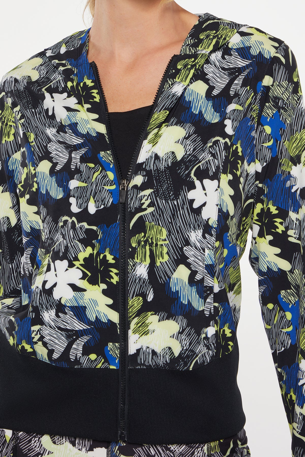 Paige Jacket (Surf The Web Seismic Floral)
