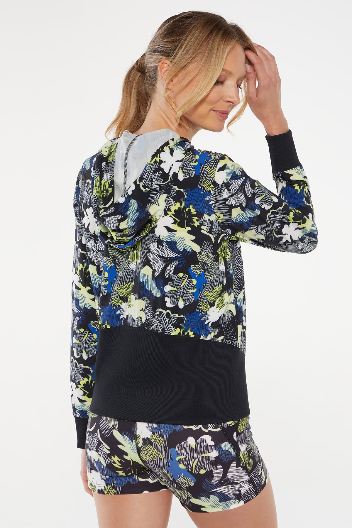Paige Jacket (Surf The Web Seismic Floral)