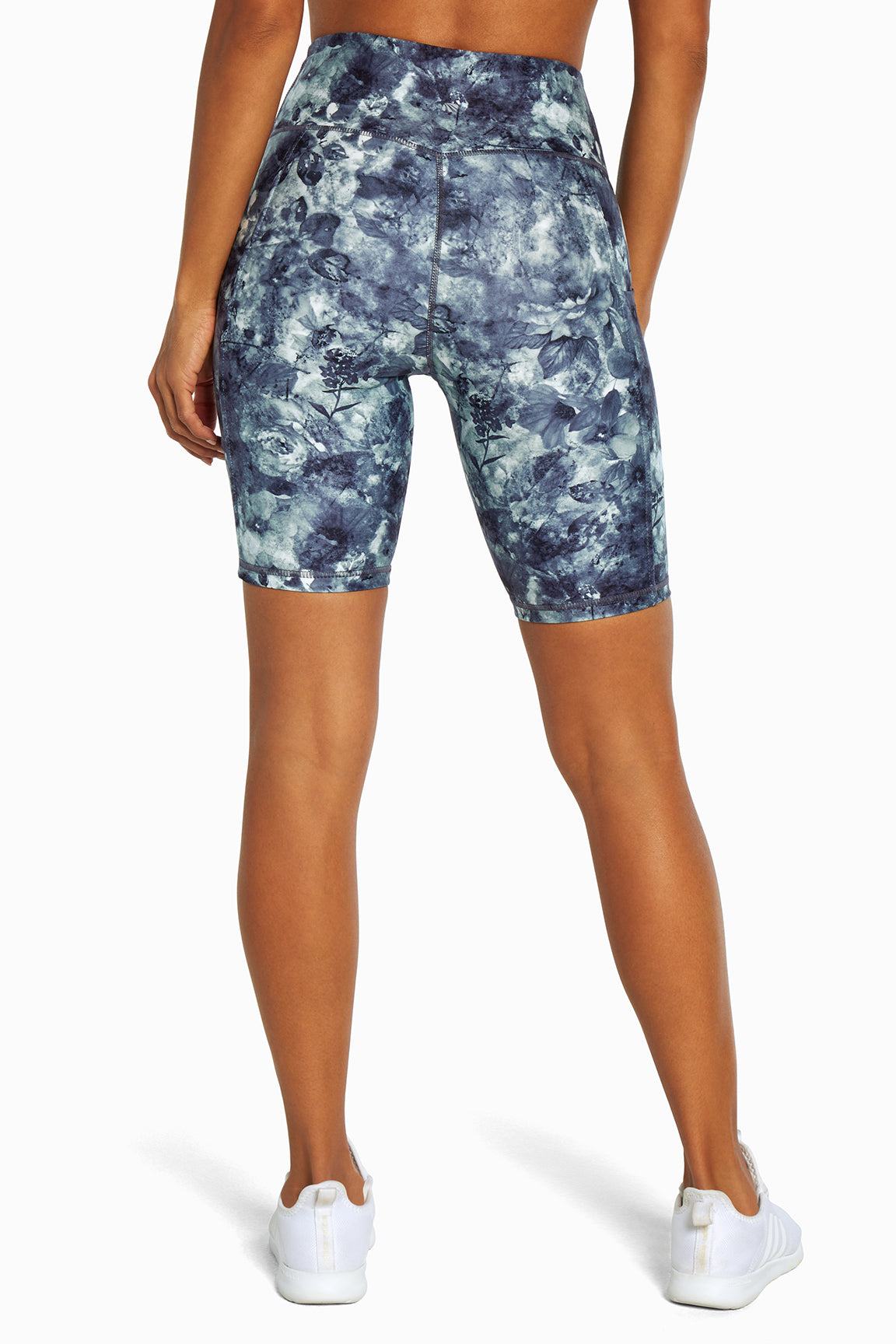 Olga High Waist Tummy Control Bermuda (Astral Aura Pressed Eco Watercolor)