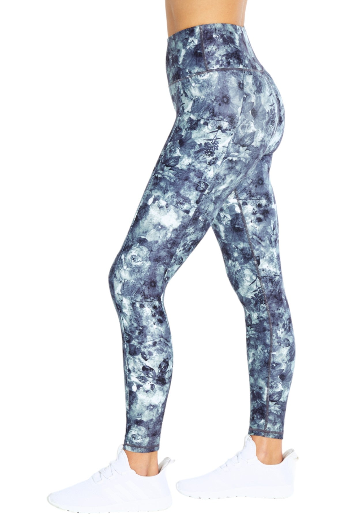 Eclipse Ankle Legging (Astral Aura Pressed Eco Watercolor)