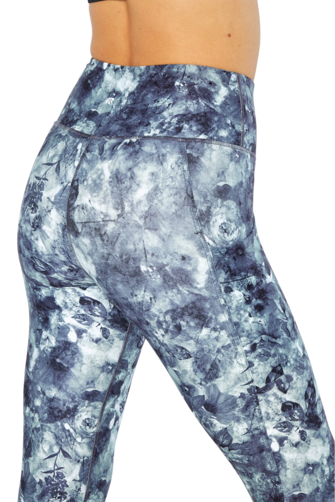 Eclipse Ankle Legging (Astral Aura Pressed Eco Watercolor)