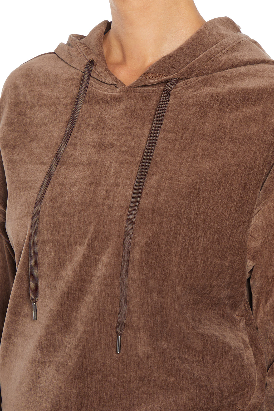 Ruth Hoodie (Chocolate Brown)