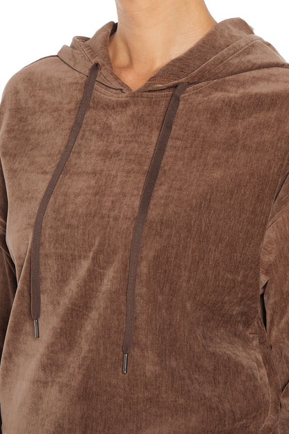 Ruth Hoodie (Chocolate Brown)