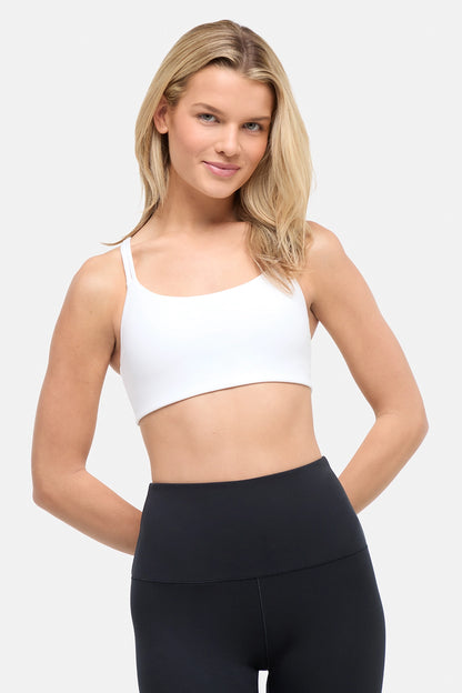 Camilla Sport Bra - White