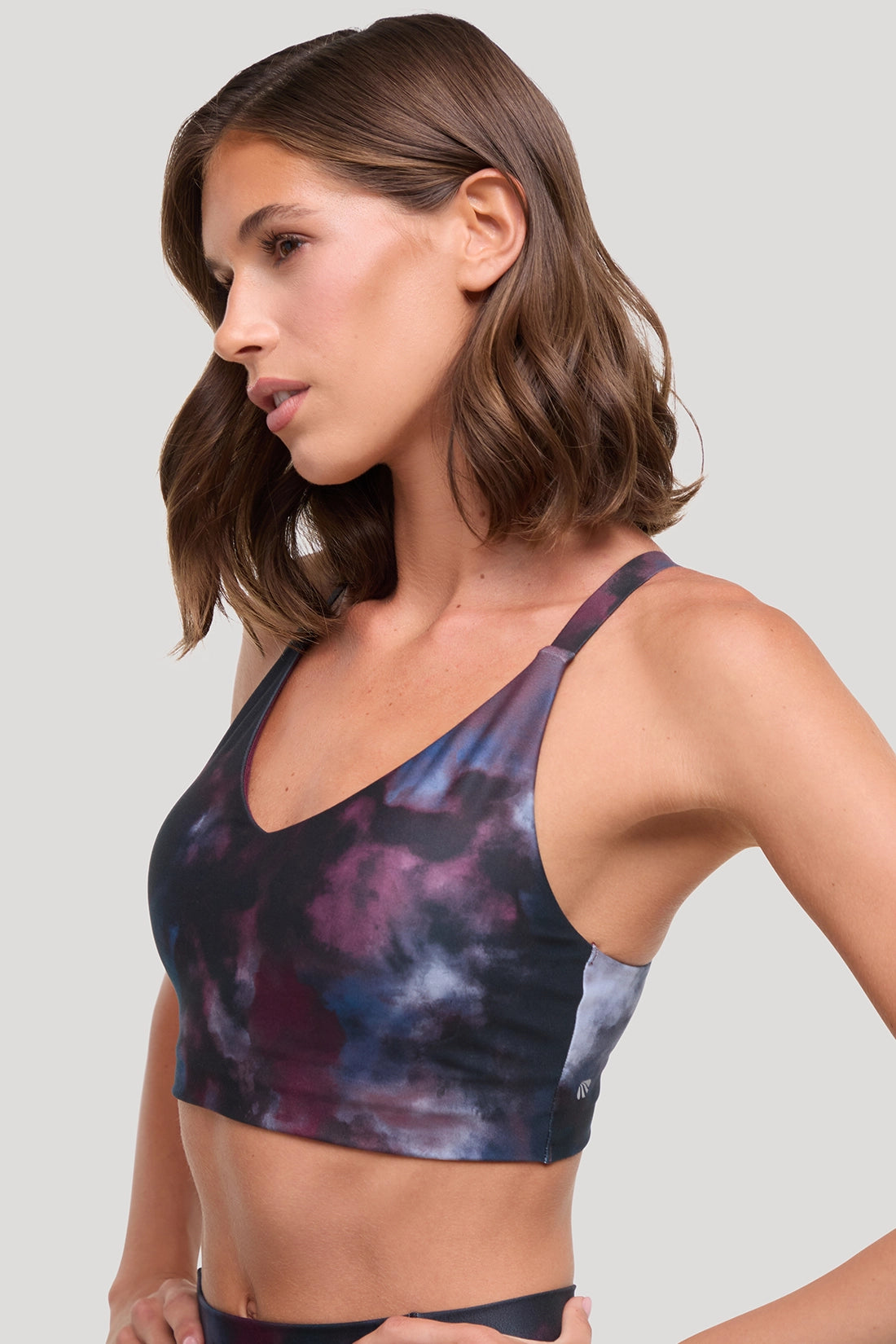 Clarissa Sport Bra (Winetasting Clouded)