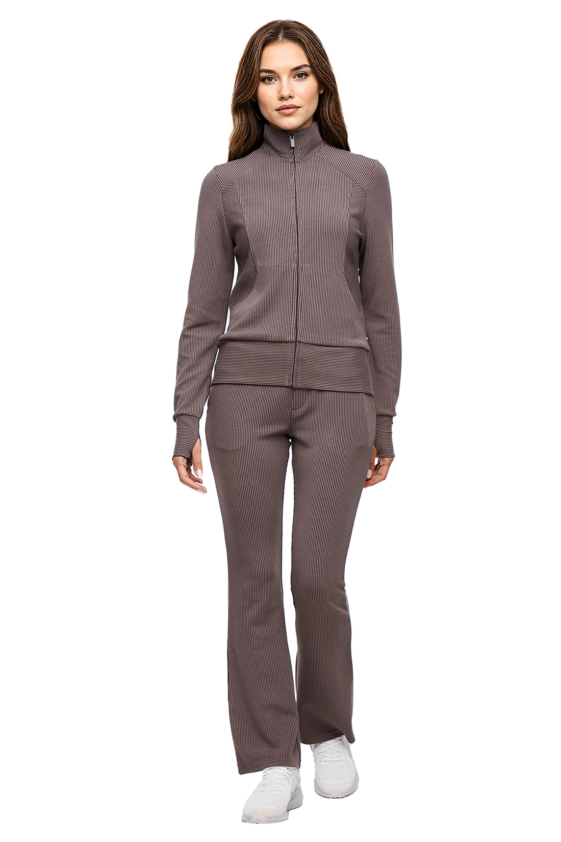 Paige Full Zip (Plum Kitten)