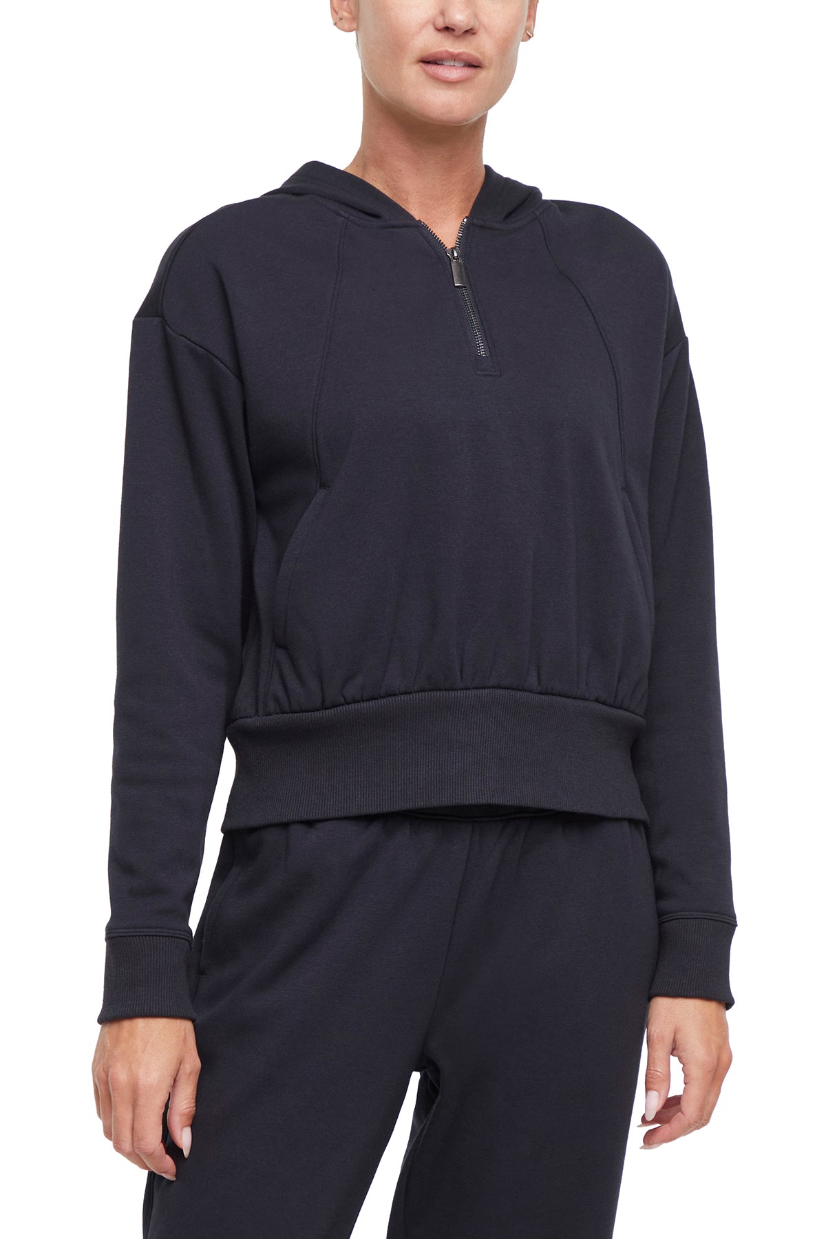 Roxie 1/4 Zip - Black