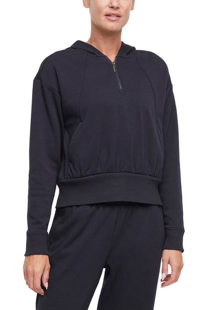 Roxie 1/4 Zip - Black