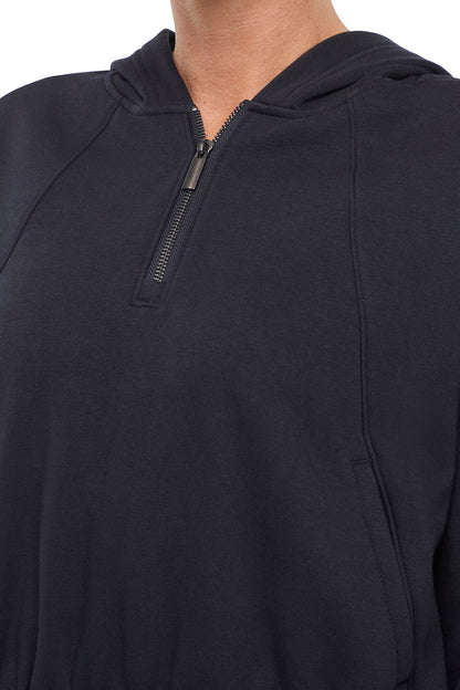 Roxie 1/4 Zip - Black