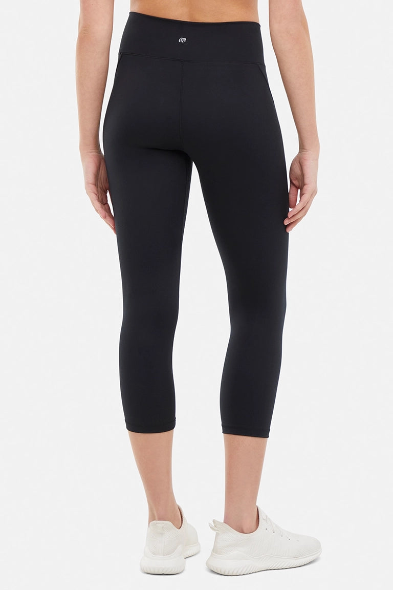 Aylani Capri Legging - Black