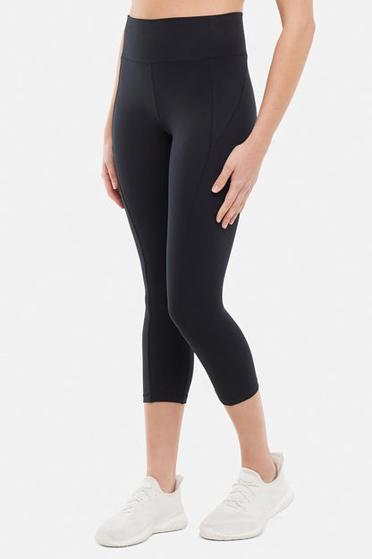 Aylani Capri Legging - Black