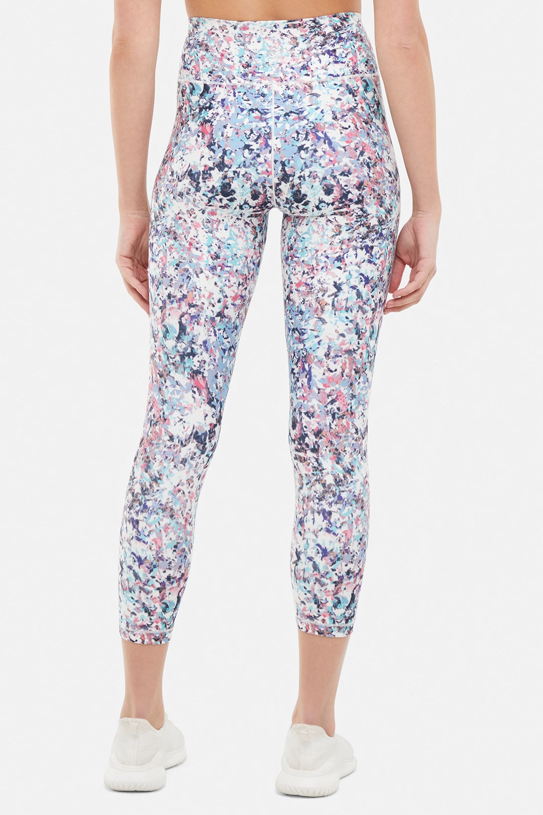 Aylani Capri Legging - Pink Flambe Digital Pieces