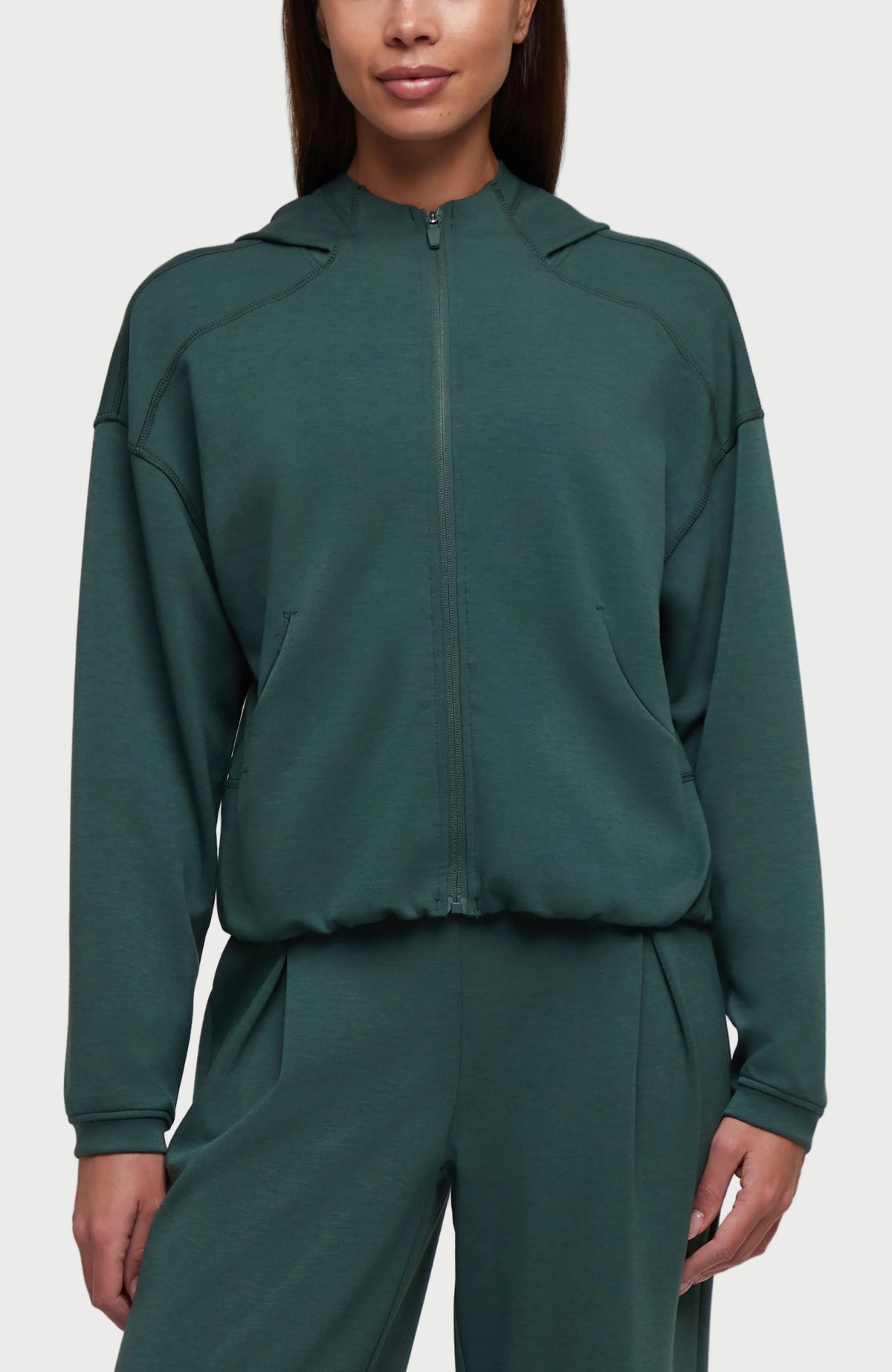 Adelaide Full Zip Hoodie (Garden Topiary)