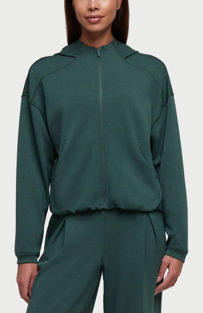 Adelaide Full Zip Hoodie (Garden Topiary)