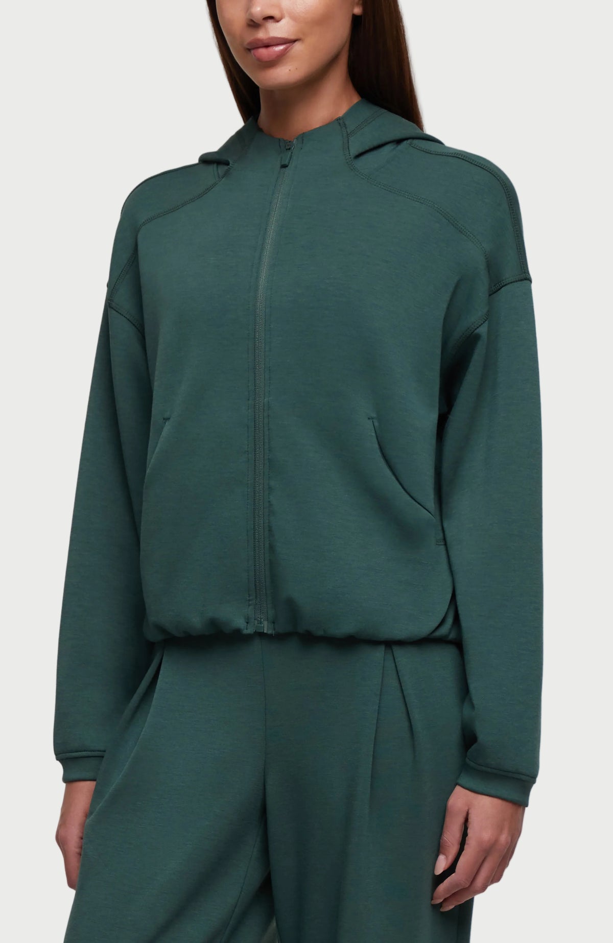 Adelaide Full Zip Hoodie (Garden Topiary)