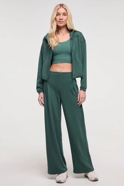 Adelaide Full Zip Hoodie - Garden Topiary