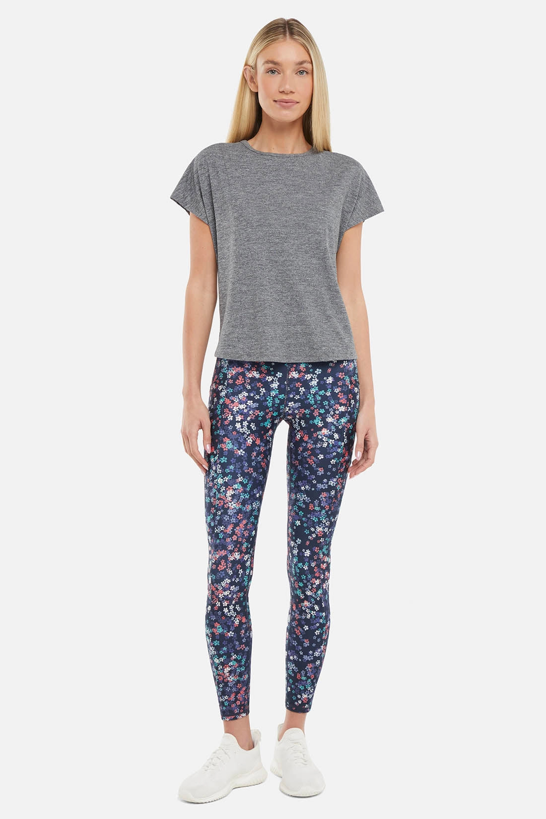 Sonia Short Sleeve Top - H.Black