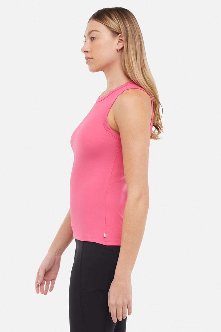 Mindy Tank - Pink Flambe