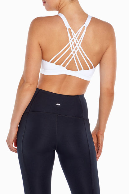 Christine Sport Bra (White)