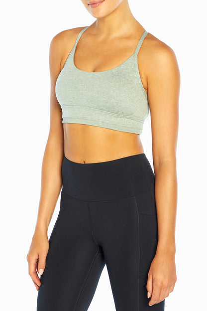 Liam Sport Bra (Chinois Green)