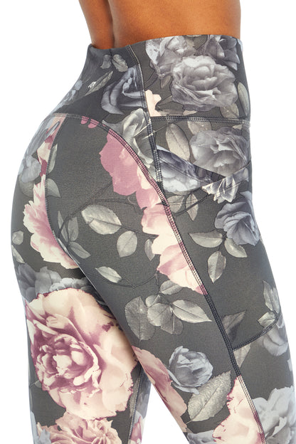 Abigail Capri (Ombre Blue Country Floral)
