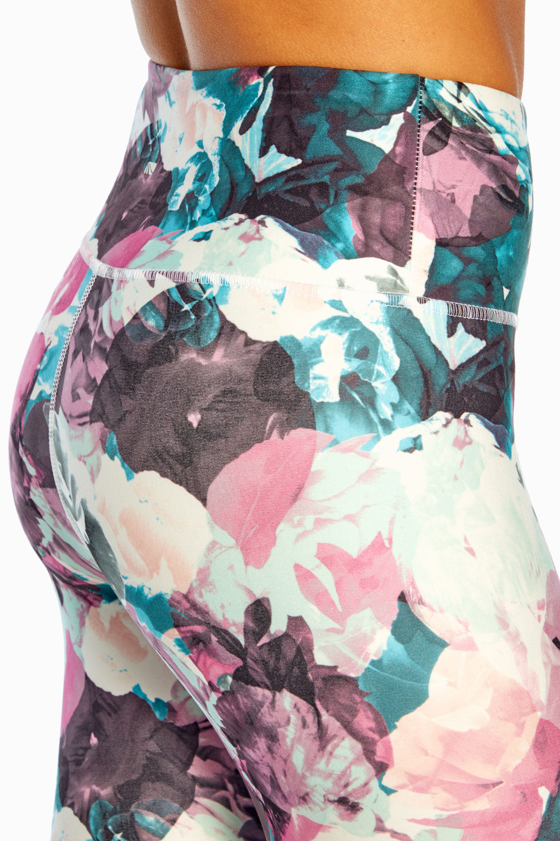Nilly Legging (Blended Ghost Floral Caribbean Sea)