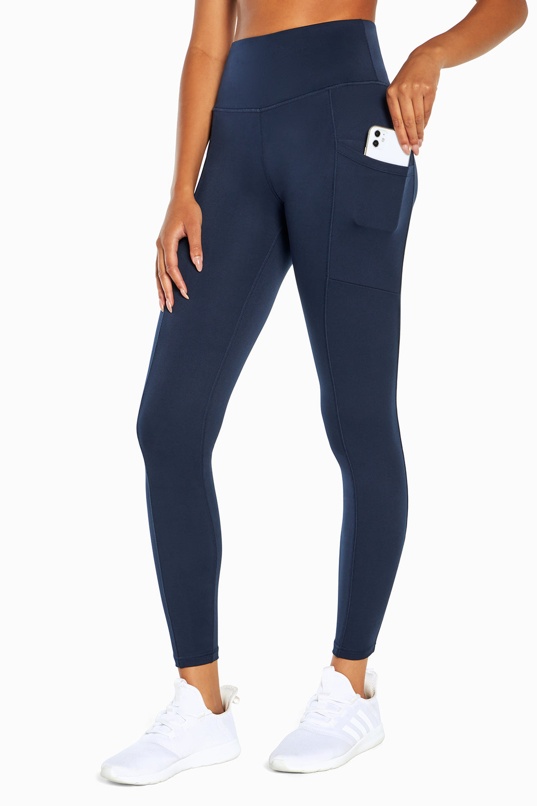 Talia Tummy Control Pocket Legging (Midnight Blue)