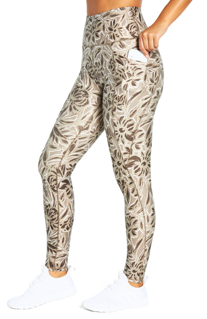 Terry Legging (Cinder Boheme Blossom)