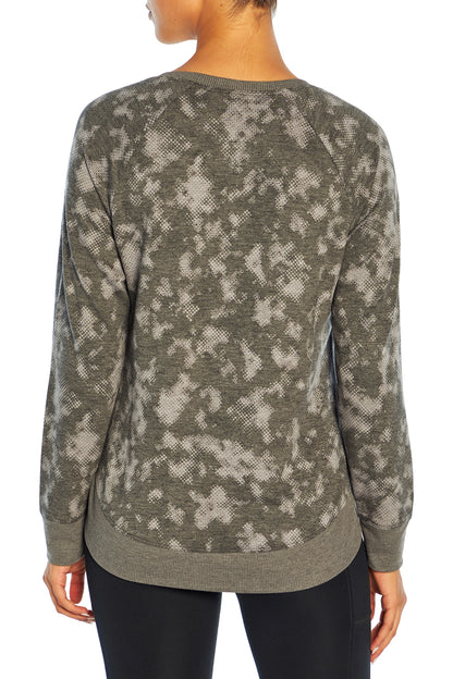 Maison Pullover (Black Circle Half Tone Camo)