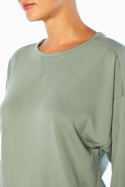 Kendra Fleece Pullover (Chinois Green)